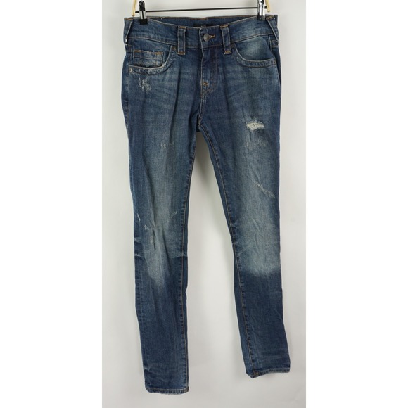True Religion Other - True Religion Rocco Relaxed Skinny Distressed Denim Men's 29 x 34 Blue Jeans